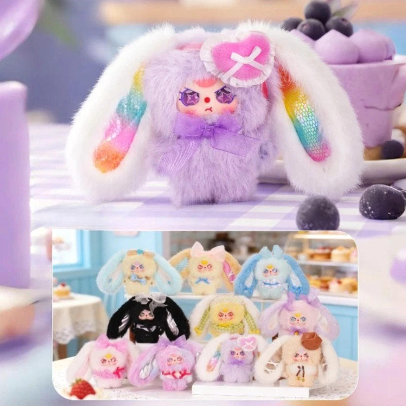 

Baby Three Pocket Bunny Treasure Blind Box Baby Three Anime Figure Mystery Box Anime Doll Collect Trend Decor Toys Surprise Gift