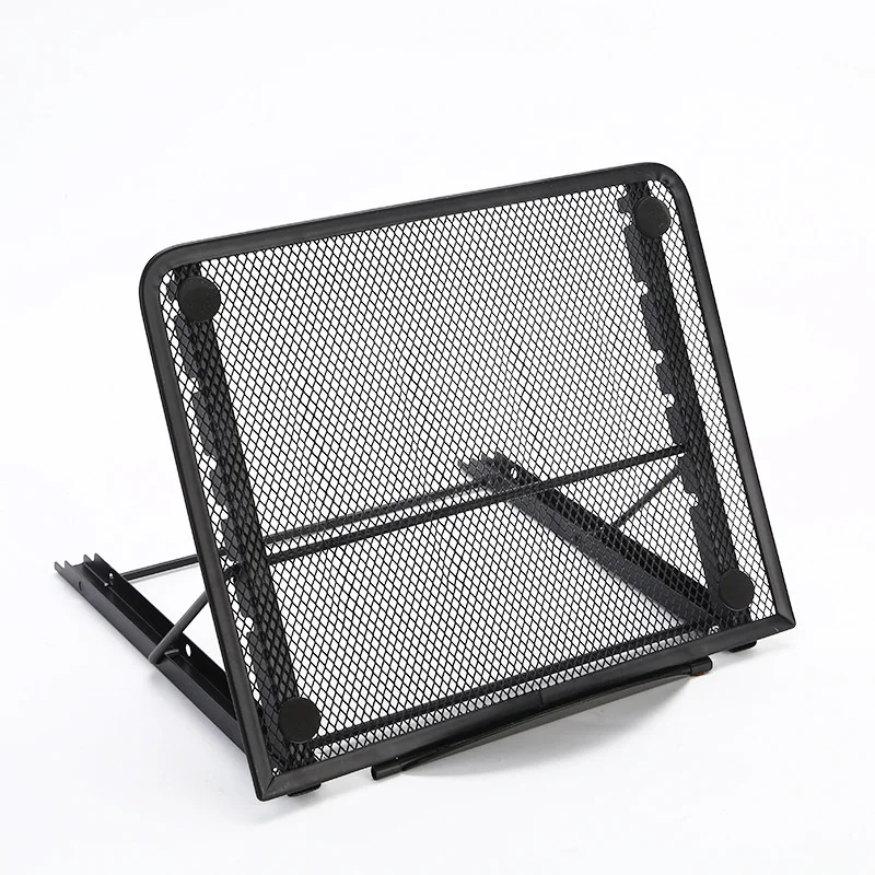 New Notebook Cooler Office Computer Lifting Base Grid Folding Portable Bracket