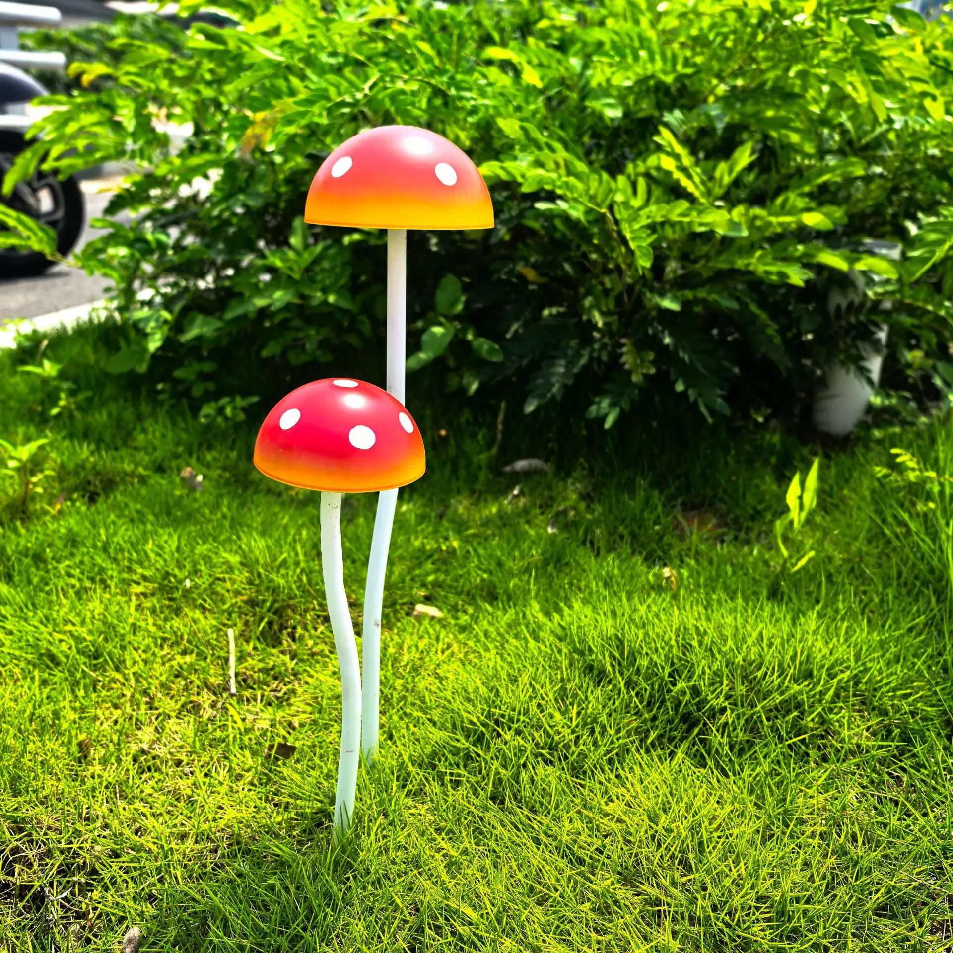 New cross-border iron art mushroom branch vase garden pastoral style gardening craft decoration