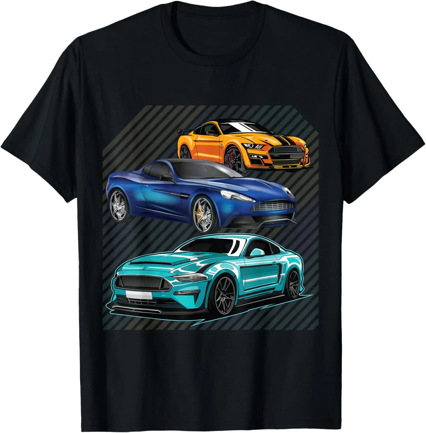 

Sport Cars Lovers Gift Street Racing Fans Speed Driver T-Shirt