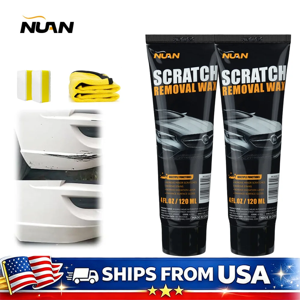 

Car Scratch Remover Kit Scratch Repair Paste Deep Scratch Removal Swirl Remover Anti Scratch Polish Wax Paint Care Tool Set