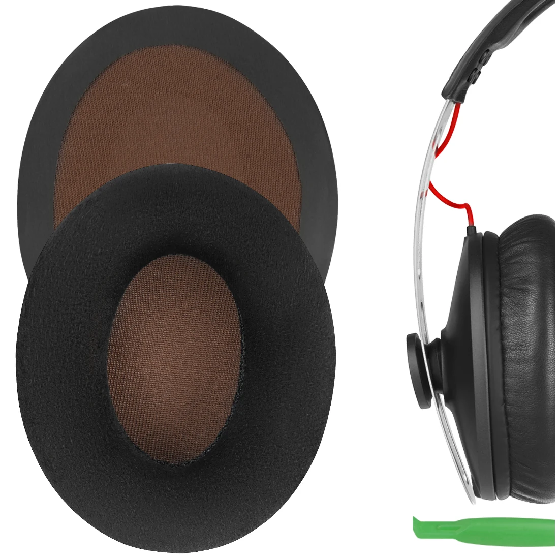 Geekria Comfort Velour Replacement Ear Pads for Sennheiser Momentum On-Ear Momentum 2.0 On-Ear Momentum 2.0 On-Ear Wireless