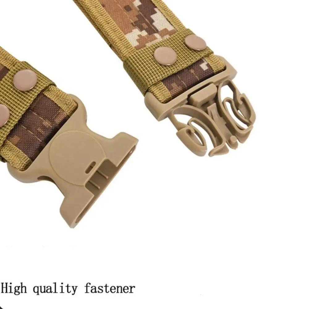 Quick Release Adjustable Men Belt Plastic Buckle Breathable Camo Belt Durale Colorful Canvas Waistband Outdoor