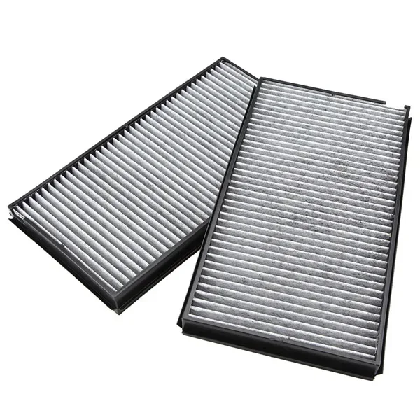 For BMW 5 Series E60 E61 M5 525i 530i 535i 2pcs Cabin Air Pollen Filter Microfilter 64319171858