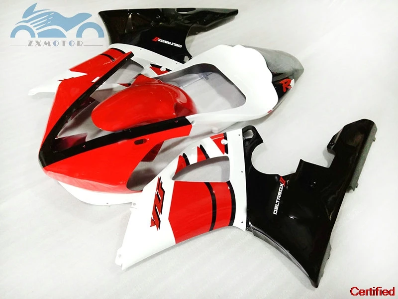 

New Track fairing Kits Fit for YAMAHA 2000 2001 YZFR1 00 01 YZF R1 ABS plastic fairings kit red black parts