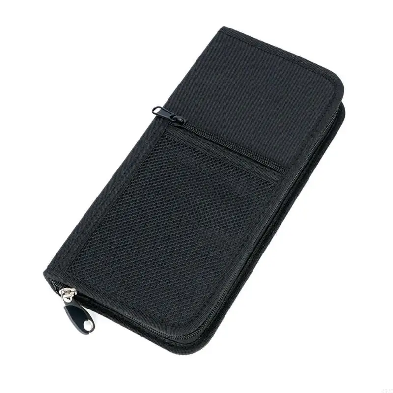  Portable Fishing Hair Rig Wallets Hook Link Carry Bag Light Weight Nylon Fishing Gear Bag For Boats Fishing And Outdoor