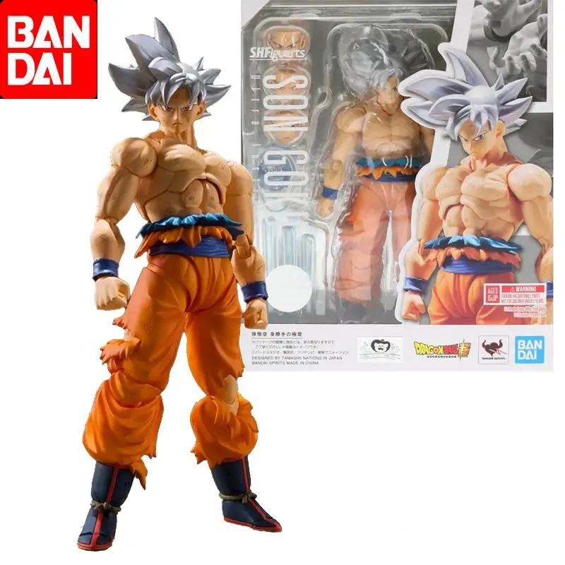 Bandai Original SHFiguarts Dragon Ball Super Son Gokuu Anime Action Figure Toys For Boys Girls Kids Children Birthday Gifts