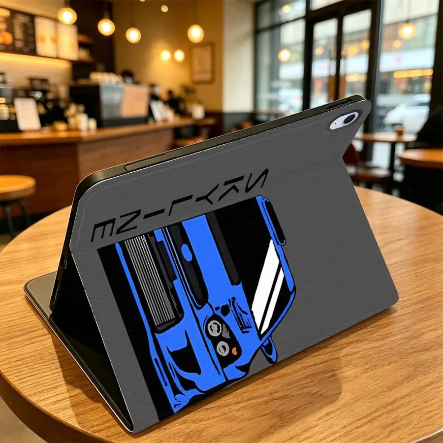 Sports Car Drift Car With Pencil Holder Case for Samsung Galaxy Tab S7 S8+ S10 Plus A7 Lite S10FE A11 S9+ S10 Lite S11 S9 FE