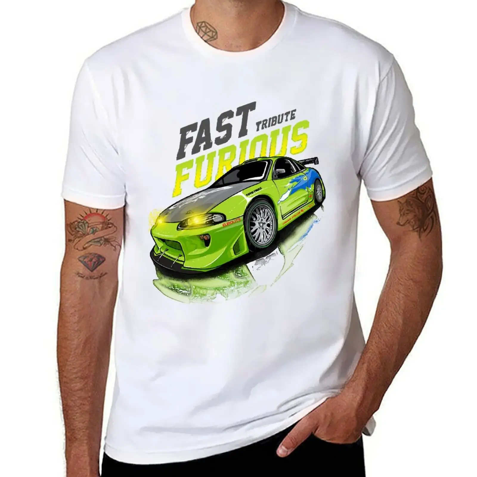 

cotton Fast designer 100% Furious Perfect man cotton t t shirts Paul t Walker Tribute man T-Shirt 100% shirts shirt Gift