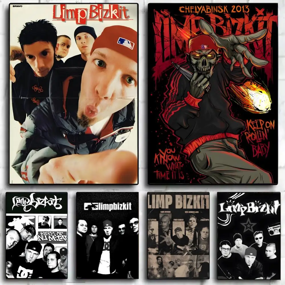 Band Nu-Metal L-Limp Bizkit Poster Wall Art Print Poster Dec