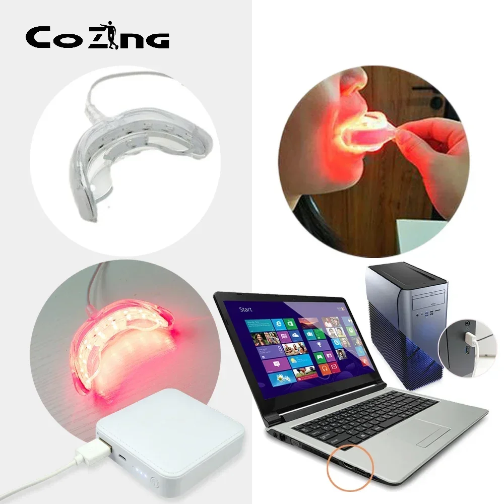 Red Light Therapy Canker Sore LED Physiotherapy Red Light Physical Therapy Equipment Gingivitis Ulcer Healing Gum Pain Relief