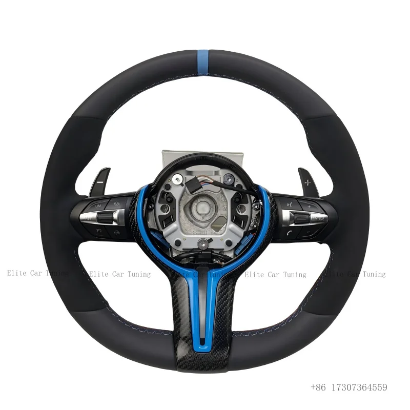 

Руль из карбона M Sport для BMW F30, F10, E90, E92 с отделкой Alcantara