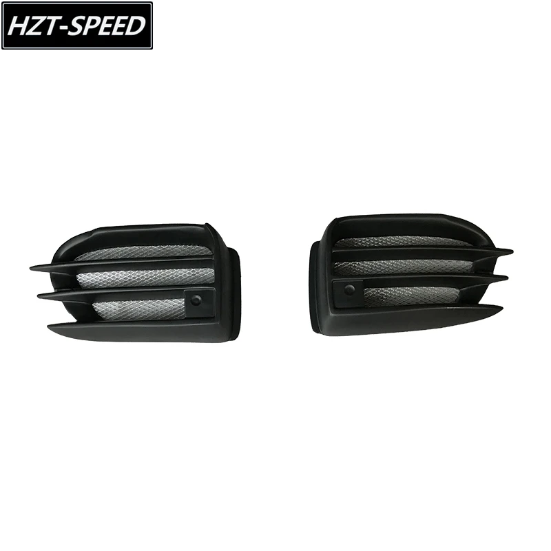 Unpainted FRP Material Front Fog Lamp Light Cover Air Vents Trims For BMW X4 F26 2014 Up