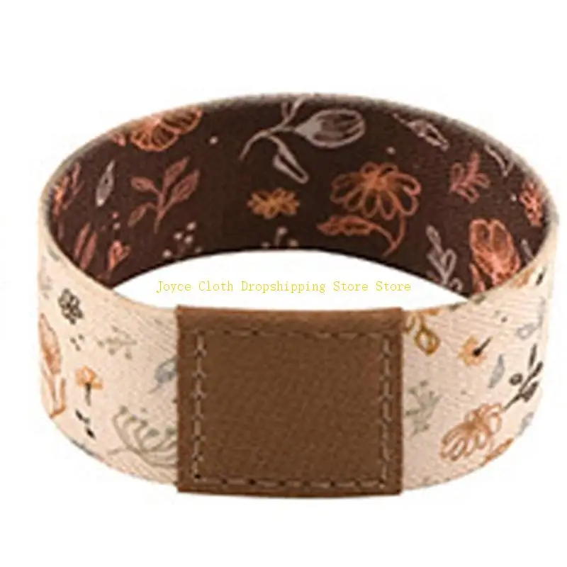 Fashionable Dolphin Flower Wristband Elastic Comfort Fit Unisex Design For Sports Event Or Daily Accessorizing 10CD