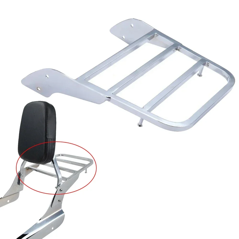 

Motorcycle Rear Sissy Bar Luggage Rack For Honda Shadow Spirit VT600 1999-2007 VT750DC 2001-2003 2005-2007 Magna VF250 1995-2006