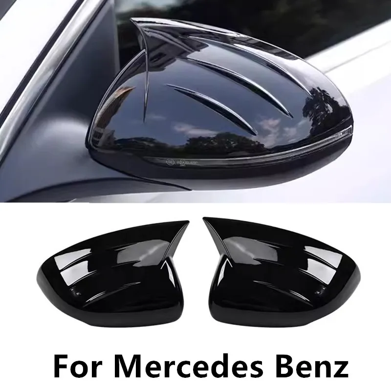 

Car Stickers Side Rearview Mirror Caps Cover Case Trim Shell for Mercedes Benz EQB 2021 2022 2023 2024 Decoration Accessories