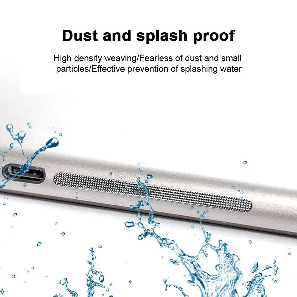 Applicable To IPad Pro 2024 Tablet Speaker Earpiece Dustproof Integrated Anti-dust 11/13 Net Port Inch Sticker Metal Chargi F4L3