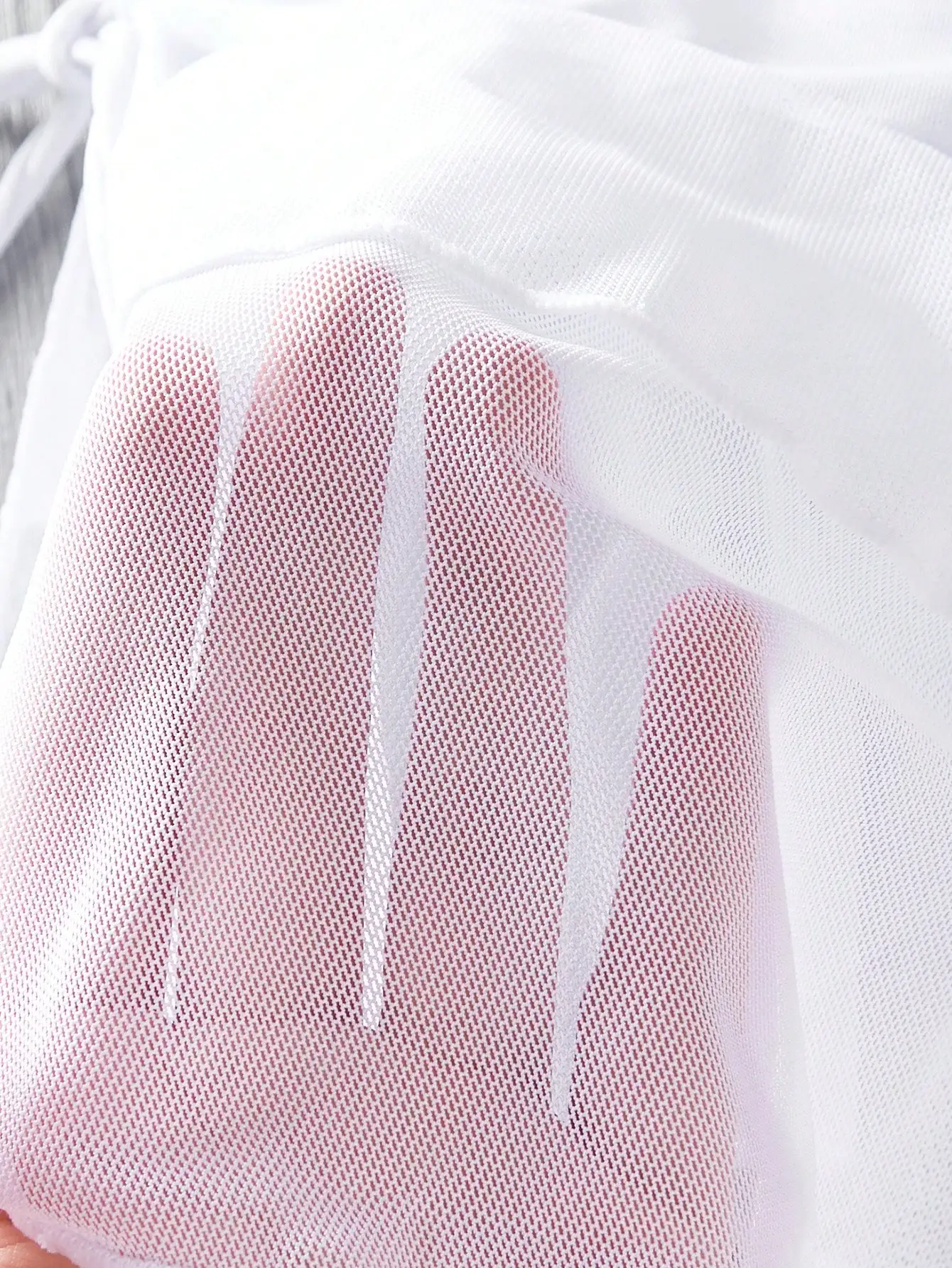 

Женская белая плиссированная юбка-сетка для пляжа и летнего отдыха