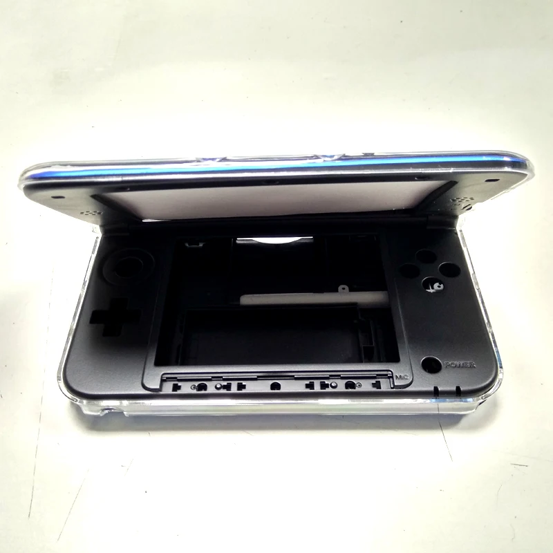 Capa de Cristal Duro para Nintendo 3DS XL Console, Shell Tampa Clara, Anti Scratch, Anti Poeira, Caixa Transparente Protetora, Alta Qualidade