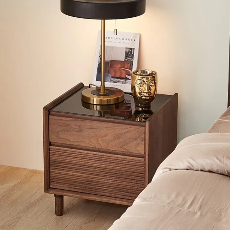 Bedside Cabinet Narrow Open Cabinets Gamer Storage Locker Coffee Mesas Bookcase Bed Side Table Nachttisch Auxiliary Tables Wood