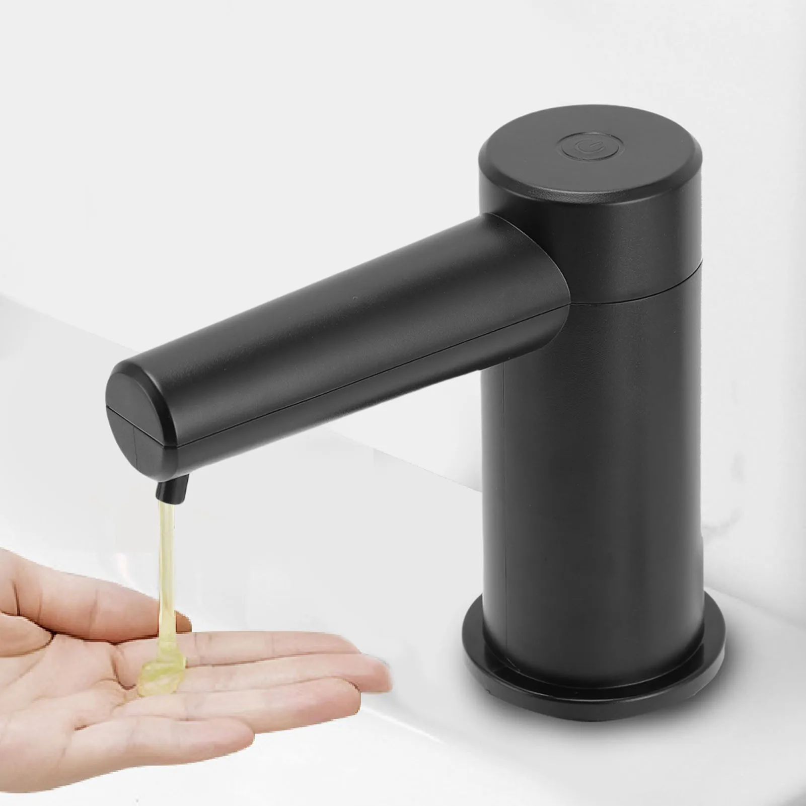 Built in Sink Soap Dispenser Elegant Practical Automatic Dispensing Sink Soap Dispenser 2 Gear Versatile for Kitchen Bathroom