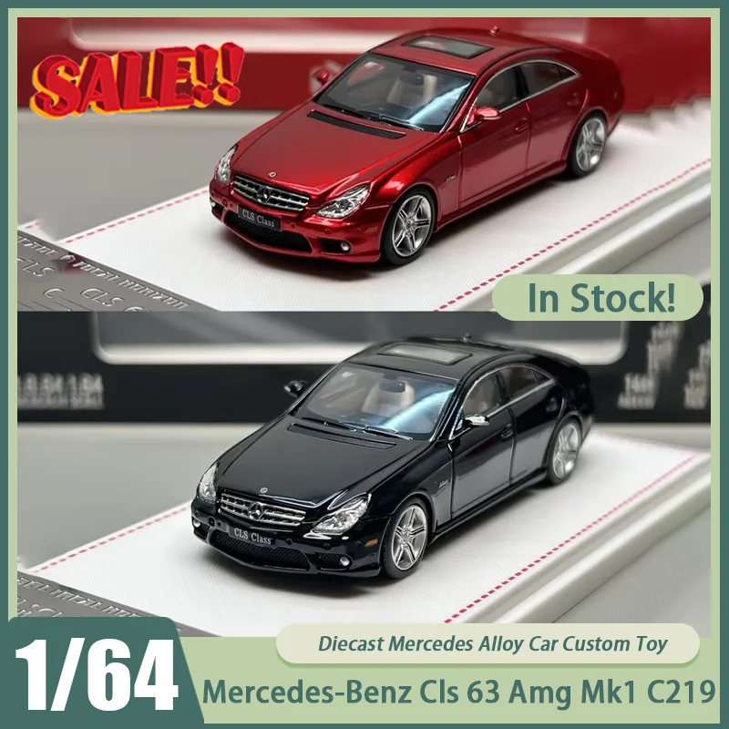 

Новинка в наличии Fh 1:64 Mercedes-Benz Cls 63 Amg Mk1 C219, миниатюрный сплав, литой под давлением, ограниченное количество Mercedes, украшения, игрушки на заказ, детские игрушки