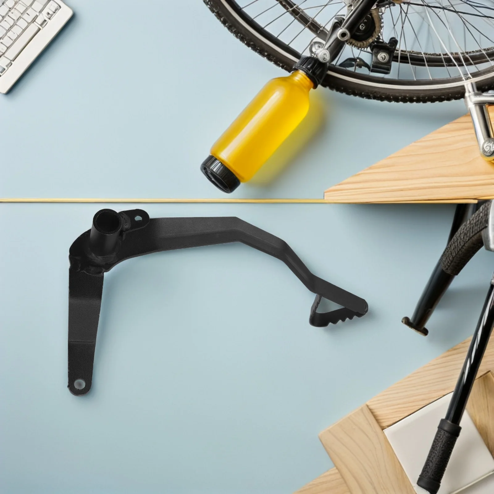 

Universal Rear Brake Foot Pedal Lever Folding Motorcycle Foot Brake Lever Easy Installation for Dirt Bikes Off-Road Riding