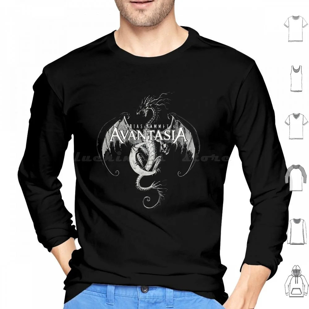 

Avantasia Hoodie cotton Long Sleeve Avantasia Avantasia Band Band