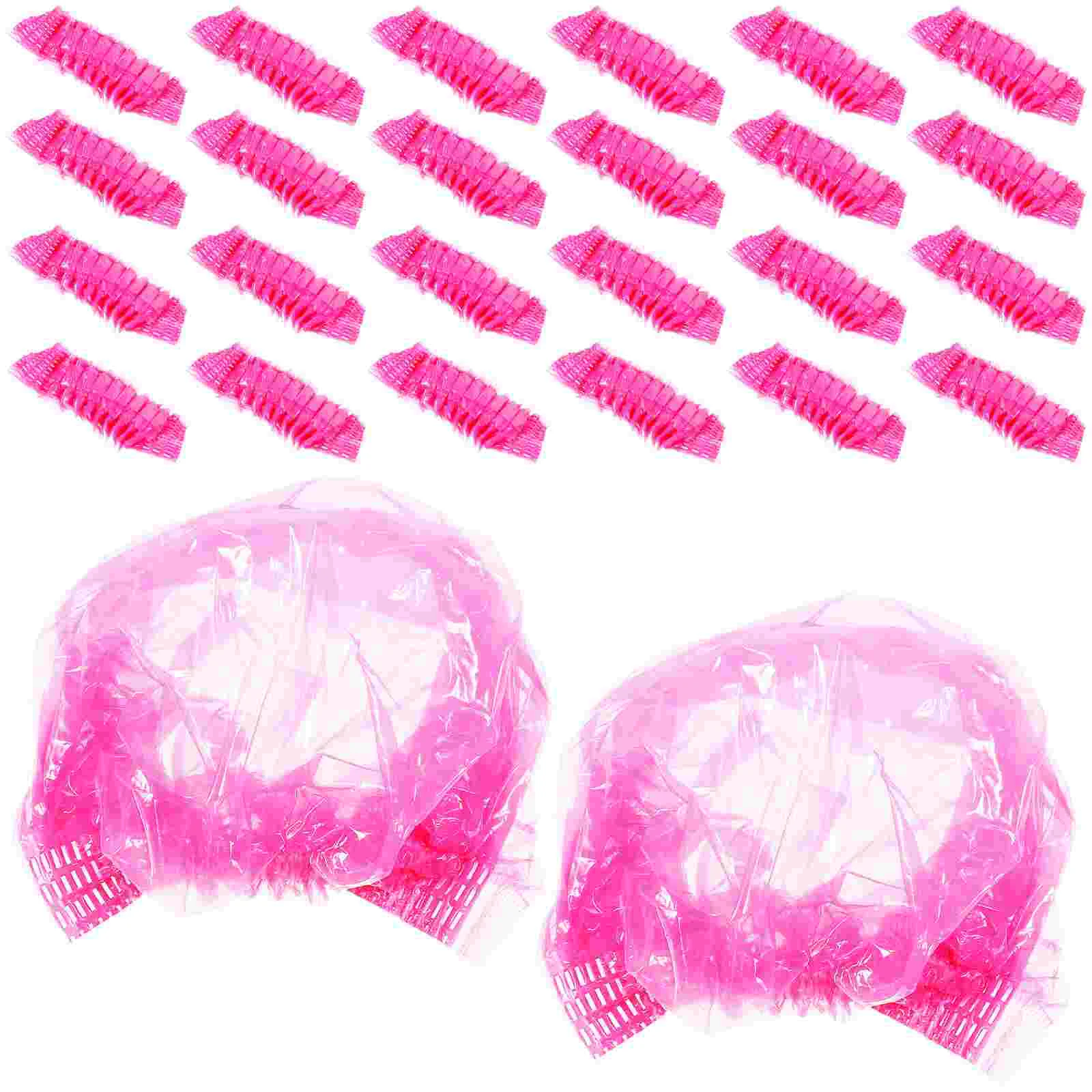 500 Pcs Disposable Covers for Hairdressing Baking Oil Protector Pe Plastic Shower