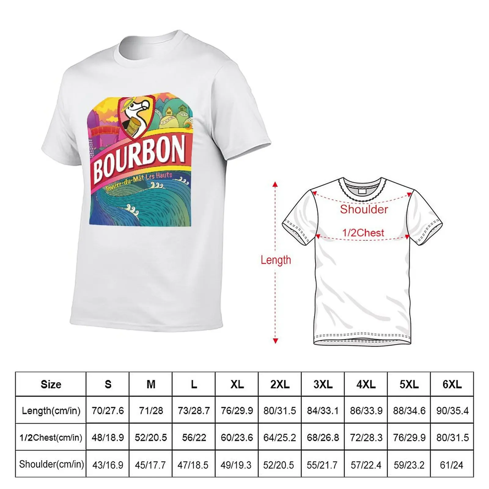 Bourbon Dodo Beer Shower Curtain T-shirt Crewneck Movement Funny Novelty T-shirts Funny Leisure USA Size
