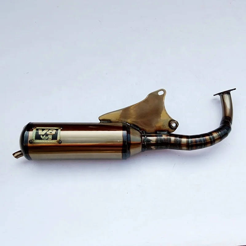 

STLF Performance Exhaust Muffler for Jog 50 to 90cc 2 Stroke Scooter Engine 1E40QMB 1PE40QMB Racing Exhaust Muffler