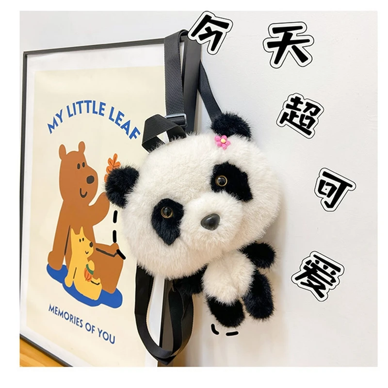 5966 Cute Little Panda Mini Backpack Purse Travel Bag Lightweight Shoulder Amazon.com: Mini Backpack Purse for Girls Cute Panda Casual  main image 4