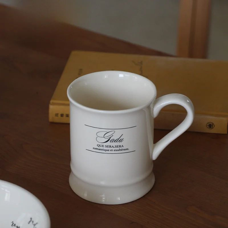 gadu-original-design-ceramic-mugs-letter-print-simple-home-use-tea-cup-coffee-cup-single-ear-handle-without-lid