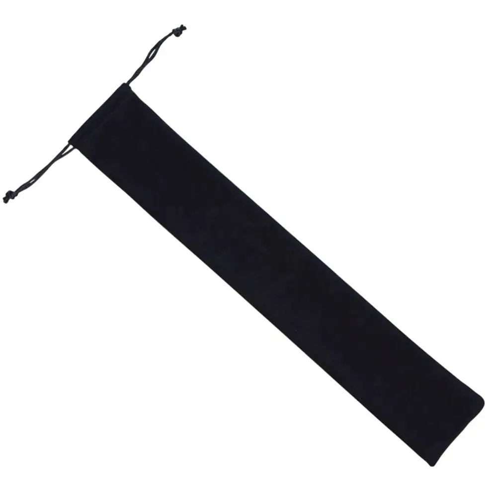 

Chinese Brush Calligraphy Paintings Bag Velvet Cloth High-end Folding Hand Fan Bag Vintage Gifts Packing