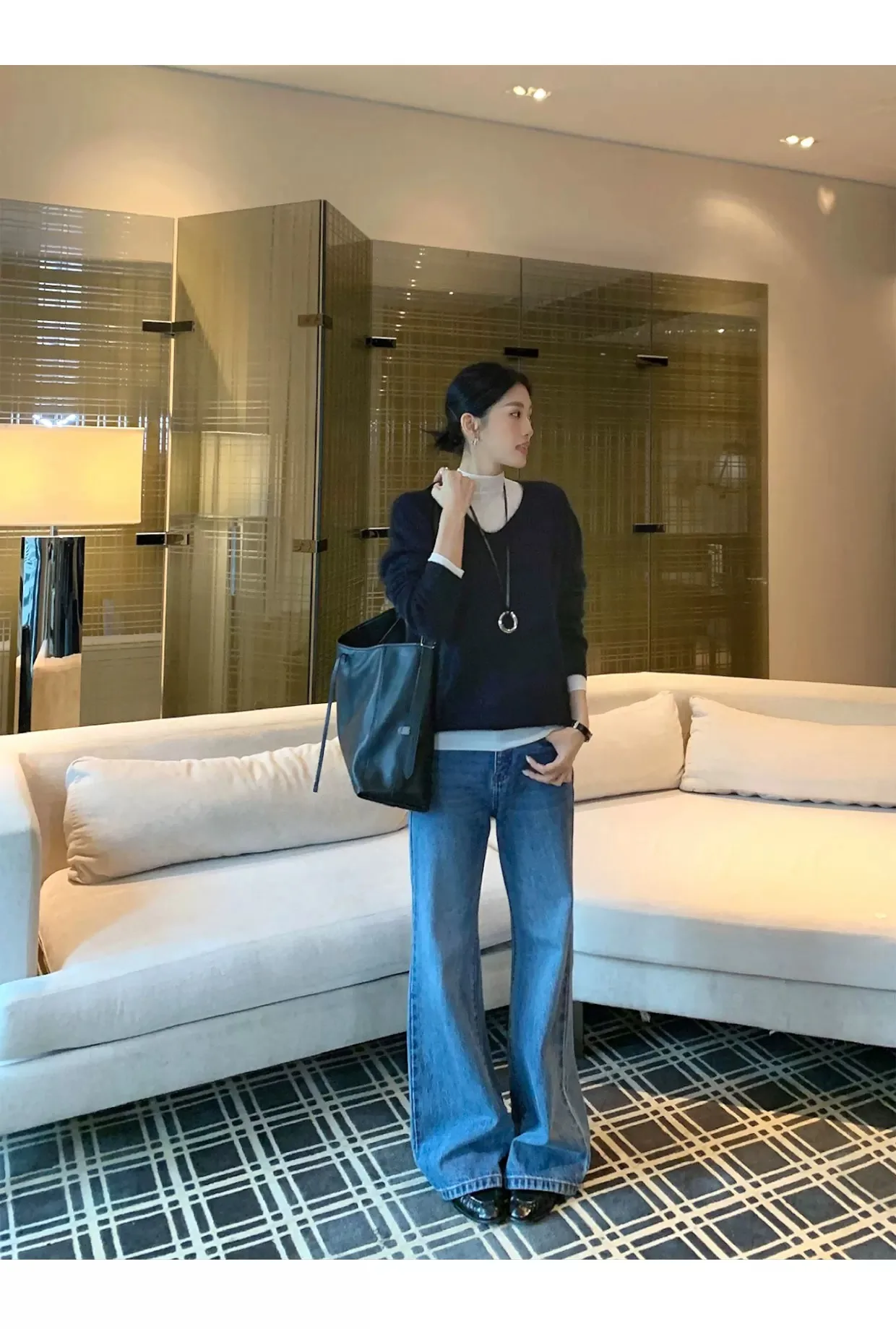 Seamless integration of wool and cashmere 