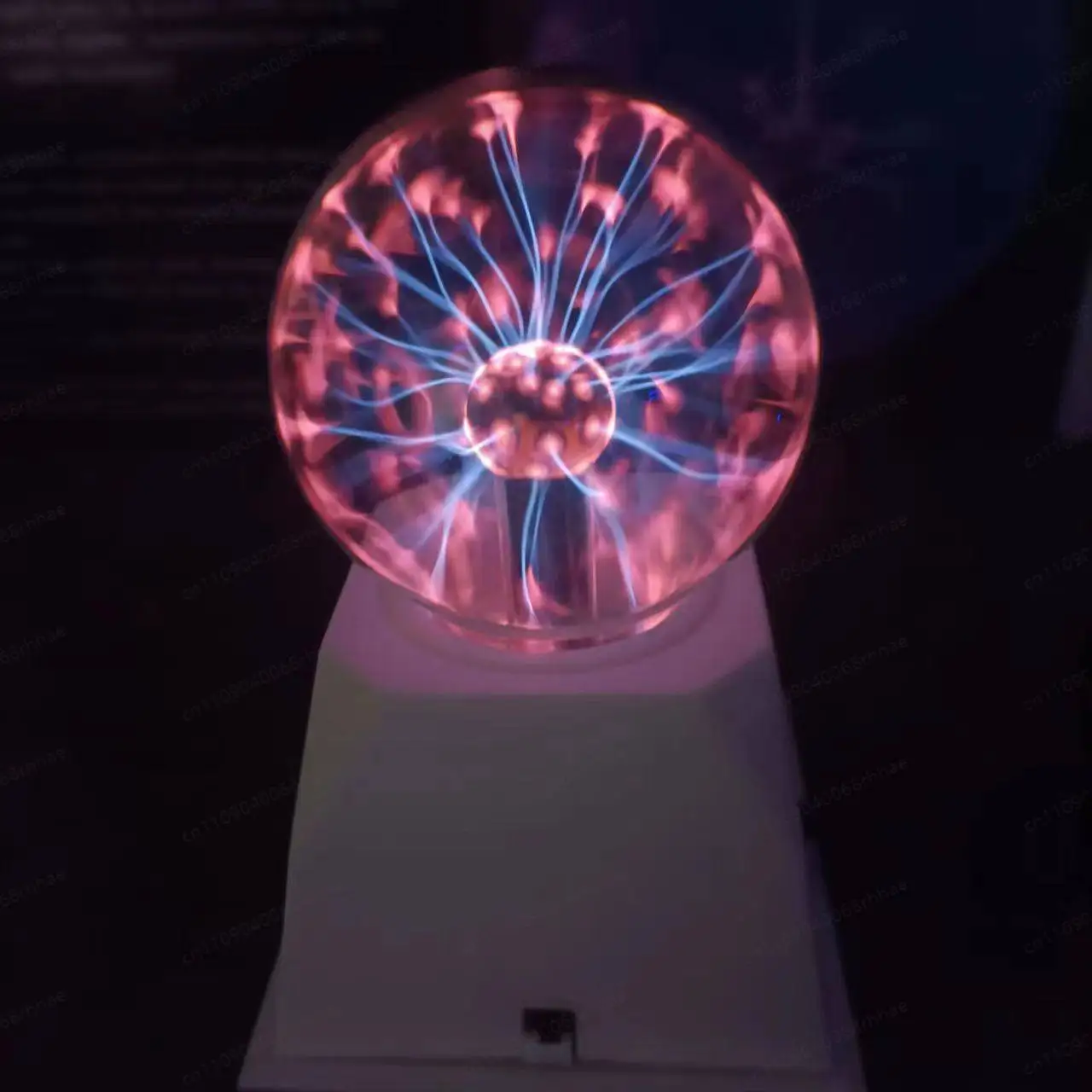 Touch Sensitive White   Ball Electric Arc Display