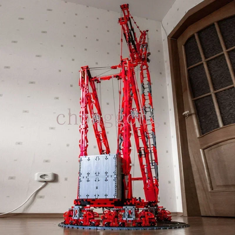 ใหม่MOC-77733 Mammoet PTC-200-DSแหวนCrane RC DIYรีโมทคอนโทรลBuilding Blocksชุดอิฐชุดของเล่นเด็กของขวัญวันเกิด