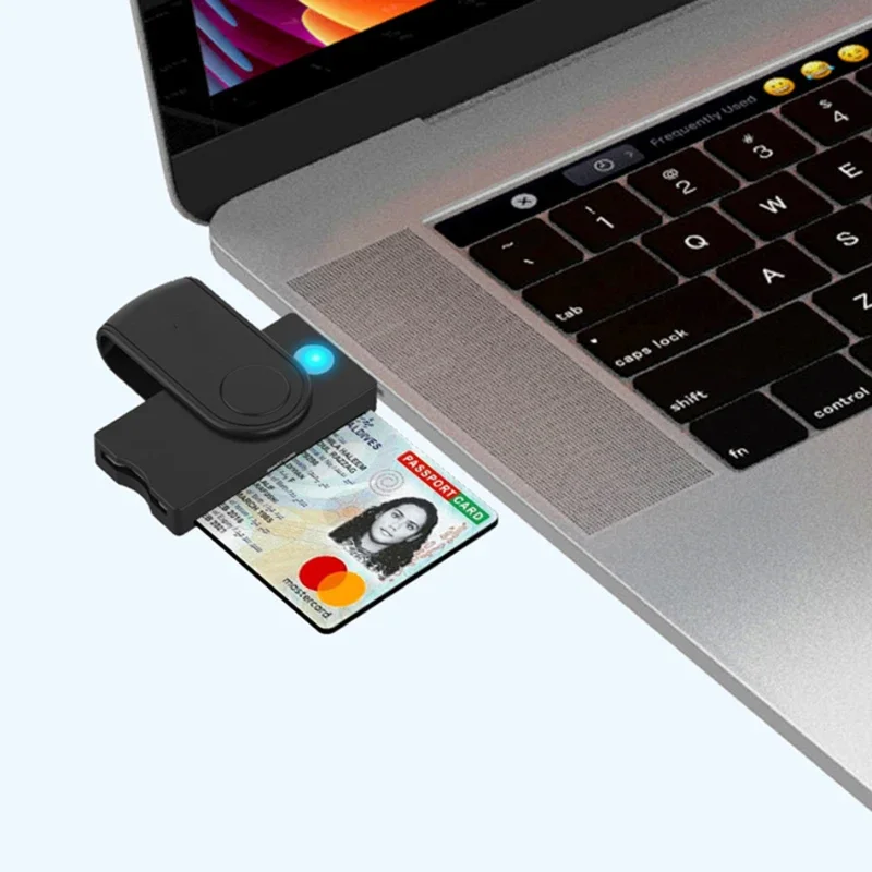 USB 3.0 2.0 Smart Card Reader TF Micro SD Memory ID Bank EMV Electronic DNIE DNI Citizen SIM Cloner Connector Adapter - view 5
