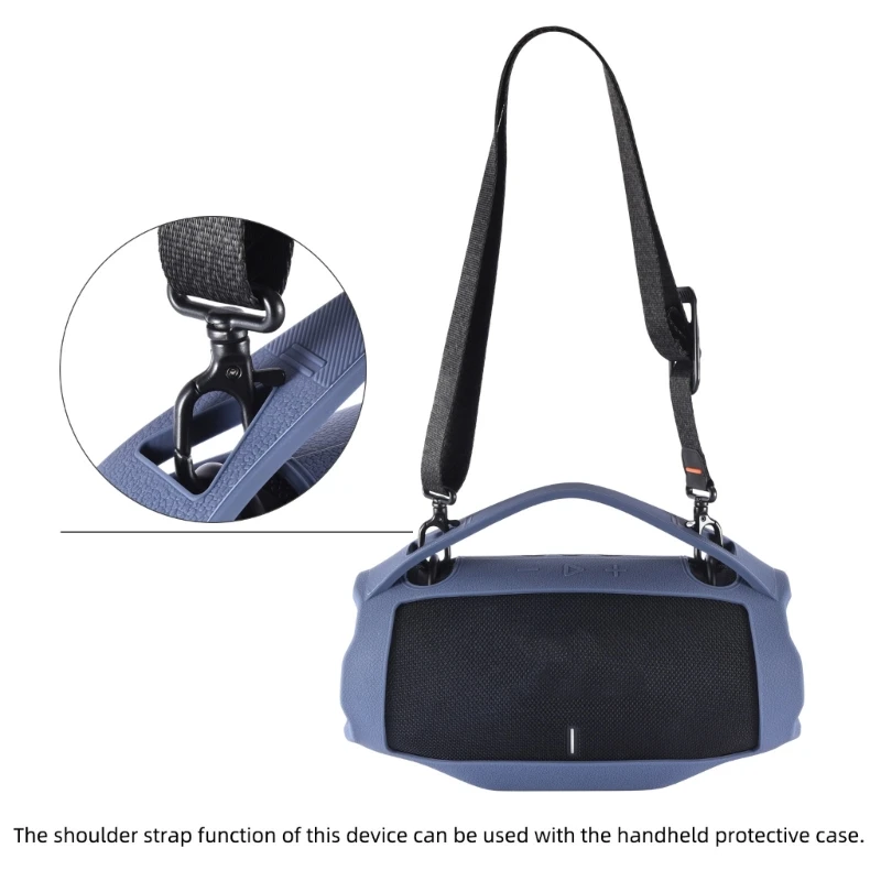 M17B Пыленепроницаемый силиконовый чехол для 4 Bluetooth-совместимого громкоговорителя с удобной ручкой без плечевого