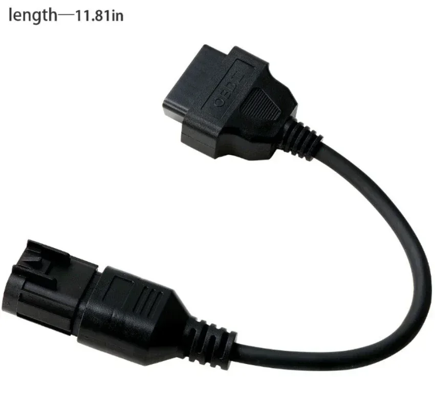 NEW NOBD OBD2 To 8 Pin Diagnostic Adapter ATV Motorcycle Connection Cable for Polaris RZR/Ranger/General/Sportsman Etc Line