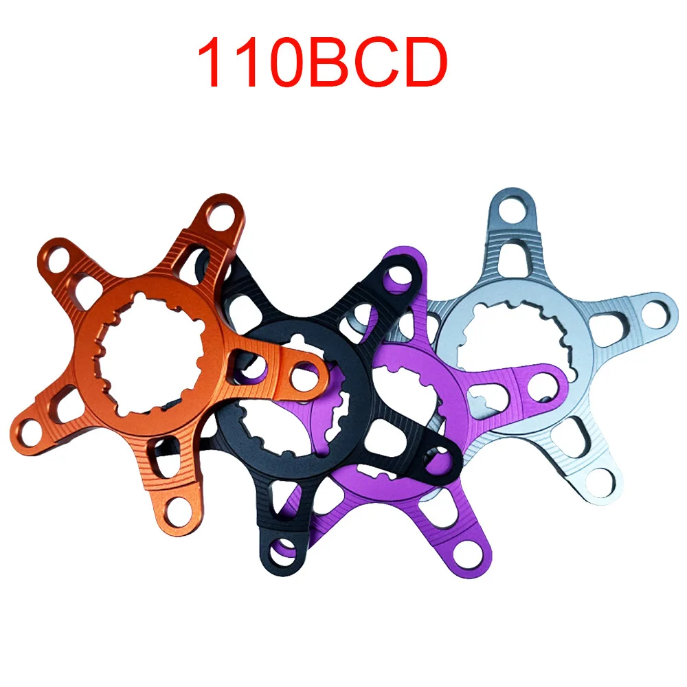 Direct Mount Chainring Converter Spider 104 110 130 BCD 4 5 Bolt Crank Arm Chainwheel  Adapter MTB Road Bike Folding BIke Parts