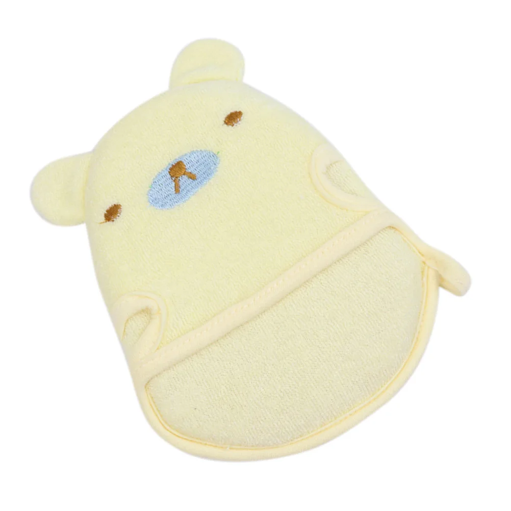 

Infant Bath Sponge Yellow Cartoon Soft Exfoliating Shower Scrubber For Babies Kids Adults Baby Bath Towel Infant Shower Towel