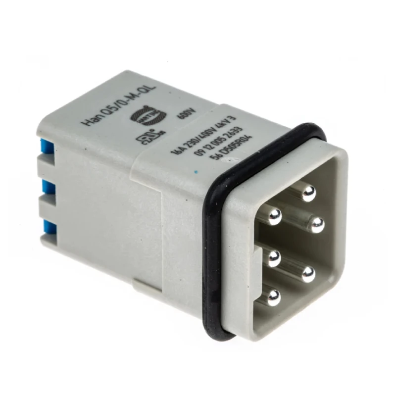 Male 09120052633/09120052733,Female,5-Pin,HAN Q Series,Connector,Plug,Connector Insert,Original,Genuine Product