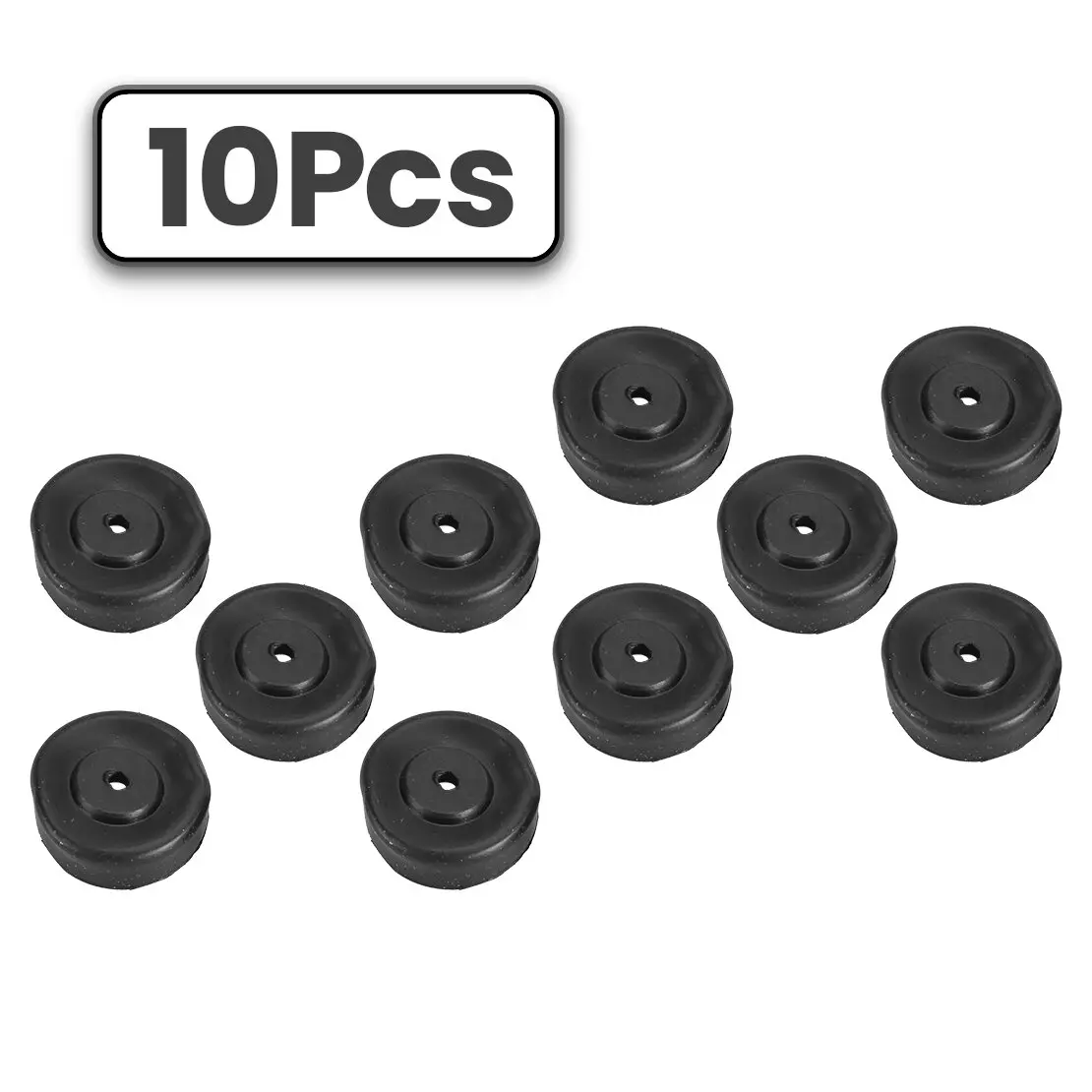 

10pcs Aquarium Air Oxygen Pump Diaphragm Replacement Rubber Cup Accessories Black