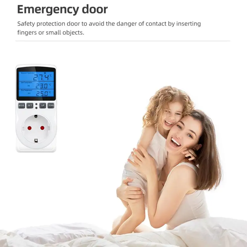 Xiaomi Timer Socket Thermostat Multi-Function Temperature Controller Outlet With Timer Switch Sensor Probe Heating Cooling