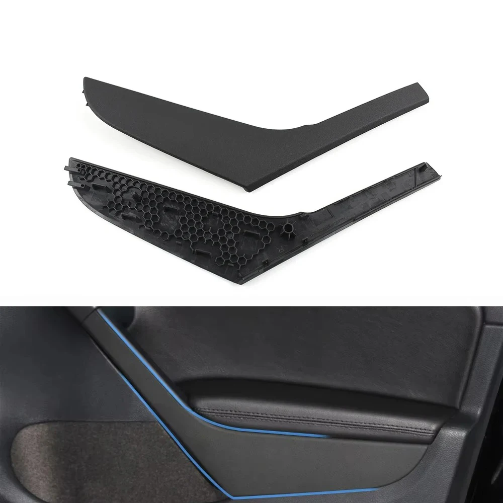 

Для Volkswagen VW Golf 6 GTI MK6 2009-2014, черная левая и правая внутренняя дверная ручка, накладка 5K4868039A 5K4868040A