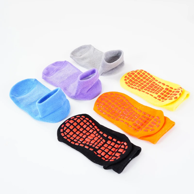 Kids Adults Anti-Slip Socks Parent-Child Trampoline Sock Cotton Socks Elasticity Sports Boys Girls Outside Children Socks