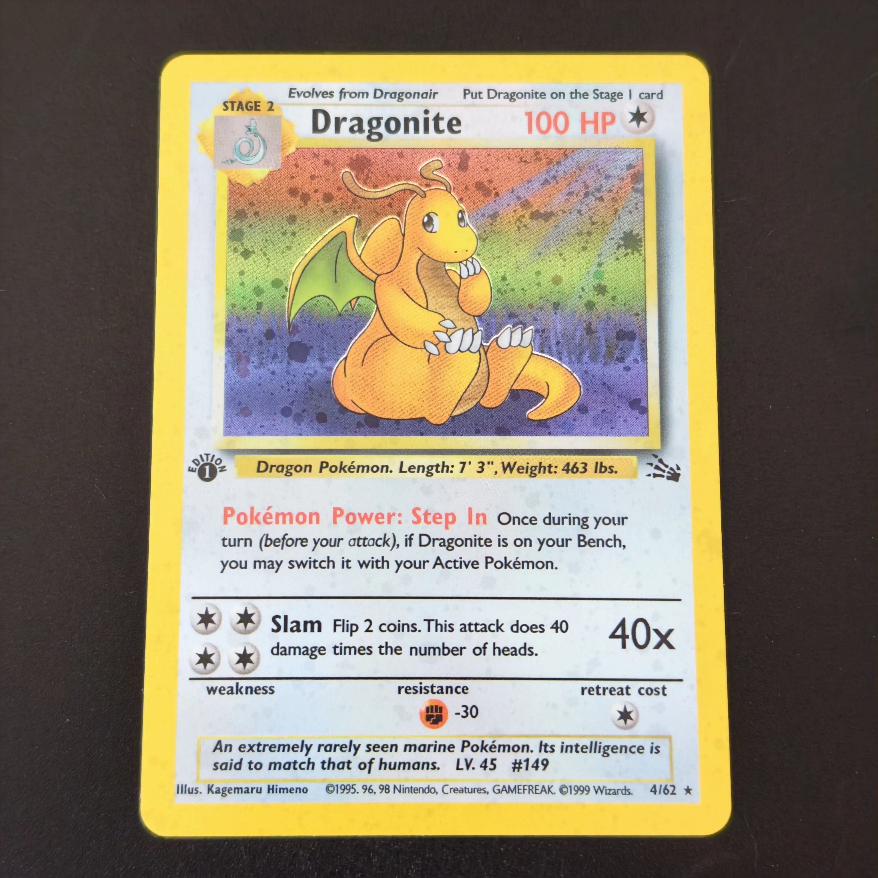 7 cartes Proxy TCG Pokémon Fos - Vintage Pokemon Collectible avis et prix