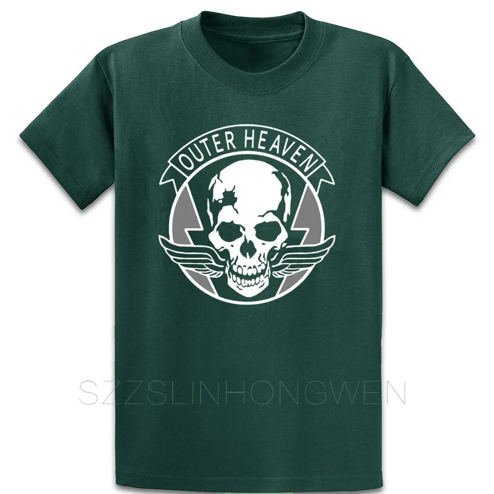 Outer Heaven Metal Gear Solid Sign Gaming T Shirt Fashion Spring Outfit Homme Character O Neck Fit Tee Shirt Shirt