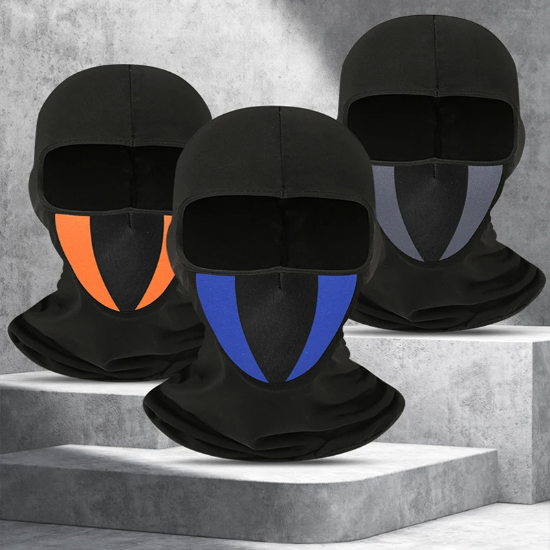 

Motorcycle Cycling Mask Outdoor Full Cover Face Mask Hat Balaclava Breathable Quick Dry Lycra Ski Neck Sun UV Protection